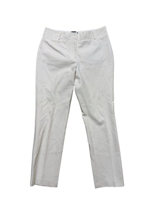 Talbots Pants - Talbots Newport Beige Straight Leg Pants Size 10 Stretch Career